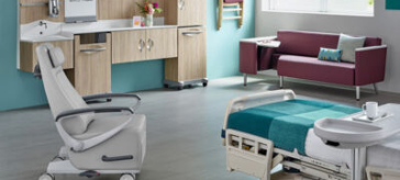 Storage Solutions for a Clutter-Free Hospital Room